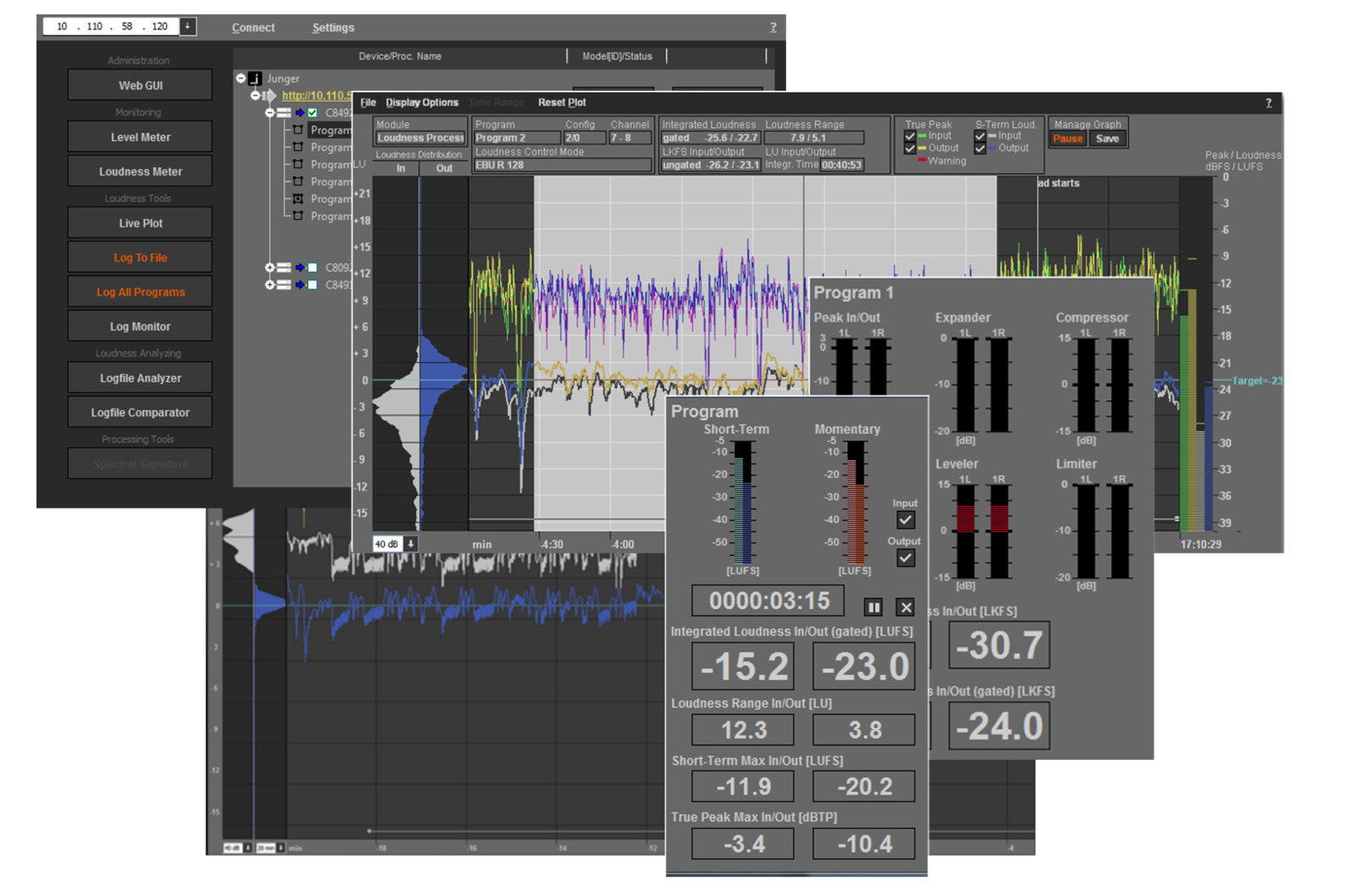 Measurement and Logging Software Tools