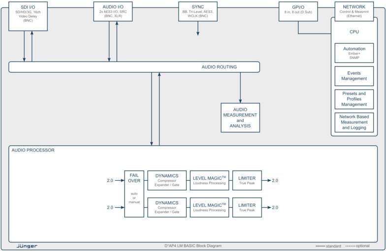 D*AP4 LM BASIC Processing Block Diagram