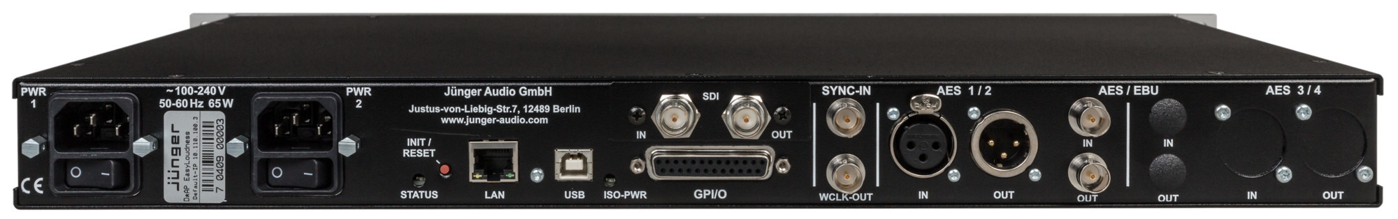 EASY LOUDNESS SDI (rear view)